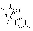 structure of CAS# 21957-58-4, N-[(4-Methylphenyl)sulfonyl]-L-alanine