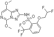 structure of CAS# 219714-96-2, 五氟磺草胺