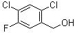 structure of CAS# 219765-56-7, 2,4-Dichloro-5-fluorobenzenemethanol