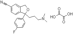 structure of CAS# 219861-08-2, 草酸右旋西酞普兰