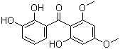(2,3-二羟基苯基)(2-羟基-4,6-二甲氧基苯基)甲酮分子结构 (CAS 219861-73-1)