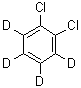 structure of CAS# 2199-69-1, 邻二氯苯-d<sub>4</sub>