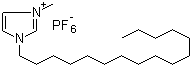structure of CAS# 219947-95-2, 1-十六烷基-3-甲基咪唑鎓六氟磷酸盐