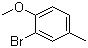 structure of CAS# 22002-45-5, 3-Bromo-4-methoxytoluene
