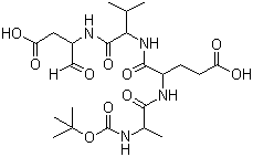 CAS 登录号：220094-15-5, N-叔丁氧羰基-丙氨酰-谷氨酰-缬氨酰-天冬氨醛