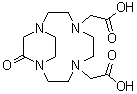 structure of CAS# 220182-19-4, 11-Oxo-1,4,7,10-tetraazabicyclo[8.2.2]tetradecane-4,7-diacetic acid