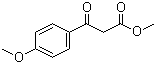 structure of CAS# 22027-50-5, 3-(4-甲氧基苯基)-3-氧代丙酸甲酯