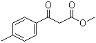 structure of CAS# 22027-51-6, (4-甲基苯甲酰基)乙酸甲酯