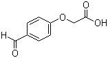 structure of CAS# 22042-71-3, 4-Formylphenoxyacetic acid