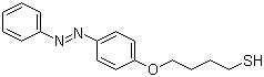 4-[4-[(1E)-苯基偶氮]苯氧基]-1-丁硫醇分子结构 (CAS 220473-94-9)