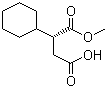 (R)-2-Cyclohexylsuccinic acid 1-methyl ester molecular structure (CAS 220498-07-7)