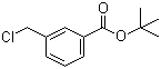 3-氯甲基苯甲酸叔丁酯分子结构 (CAS 220510-74-7)