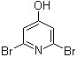 structure of CAS# 220616-68-2, 2,6-Dibromopyridin-4-ol