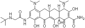 替加环素分子结构 (CAS 220620-09-7)