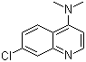 structure of CAS# 22072-07-7, 7-氯-N,N-二甲基喹啉-4-胺