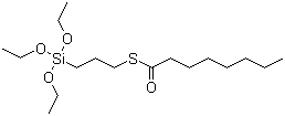 CAS # 220727-26-4, 3-Octanoylthiopropyltriethoxysilane, 3-Triethoxysilyl-1-propyl thiooctanoate, A-Link 599, NXT, NXT Silane, Silquest A-Link 599