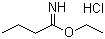 structure of CAS# 2208-08-4, 丁酰亚氨酸乙酯盐酸盐