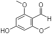 structure of CAS# 22080-96-2, 4-羟基-2,6-二甲氧基苯甲醛