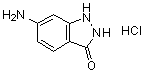 structure of CAS# 220991-84-4, 6-Amino-1,2-dihydro-3H-indazol-3-one monohydrochloride