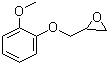 structure of CAS# 2210-74-4, 愈创木酚缩水甘油醚
