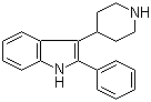 structure of CAS# 221109-26-8, 2-苯基-3-(4-哌啶基)-1H-吲哚