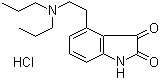 structure of CAS# 221264-21-7, 4-[2-(二丙基氨基)乙基]-1H-吲哚-2,3-二酮单盐酸盐