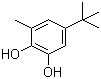 structure of CAS# 2213-66-3, 5-叔丁基-3-甲基-1,2-苯二酚