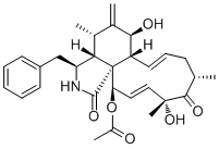structure of CAS# 22144-77-0, Cytochalasin D