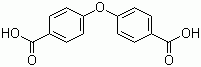 structure of CAS# 2215-89-6, 4,4'-二苯醚二甲酸