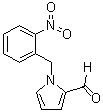 structure of CAS# 22162-51-2, 1-(2-硝基苄基)-2-吡咯甲醛