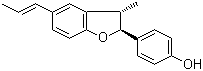 (+)-Conocarpan分子结构 (CAS 221666-27-9)
