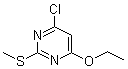 4-氯-6-乙氧基-2-甲硫基嘧啶分子结构 (CAS 221679-84-1)