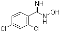 structure of CAS# 22179-80-2, 2,4-二氯苄脒肟