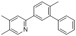 4,5-二甲基-2-(4-甲基-3-苯基苯基)吡啶分子结构 (CAS 2218457-00-0)