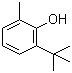 structure of CAS# 2219-82-1, 2-tert-Butyl-6-methylphenol