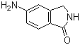 5-氨基异吲哚啉-1-酮分子结构 (CAS 222036-66-0)
