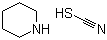 硫氰酸哌啶分子结构 (CAS 22205-64-7)
