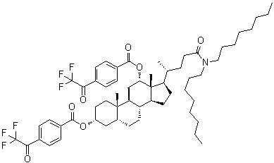 碳酸盐离子通道 VII分子结构 (CAS 222310-82-9)