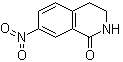 structure of CAS# 22245-96-1, 7-Nitro-3,4-dihydro-2H-isoquinolin-1-one