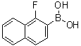 1-氟-2-萘硼酸分子结构 (CAS 222547-67-3)