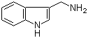 1H-吲哚-3-甲胺分子结构 (CAS 22259-53-6)
