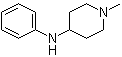 structure of CAS# 22261-94-5, 4-苯胺基-1-甲基哌啶