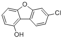7-氯二苯并呋喃-1-醇分子结构 (CAS 2226916-90-9)