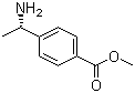4-[(1S)-1-氨基乙基]苯甲酸甲酯分子结构 (CAS 222714-37-6)