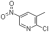 structure of CAS# 22280-56-4, 2-Chloro-3-methyl-5-nitropyridine