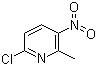 structure of CAS# 22280-60-0, 6-Chloro-2-methyl-3-nitropyridine