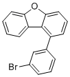 1-(3-溴苯基)二苯并[b,d]呋喃分子结构 (CAS 2229864-78-0)