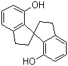 2,2',3,3'-四氢-1,1'-螺二[1H-茚]-7,7'-二醇分子结构 (CAS 223137-87-9)
