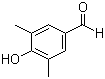 structure of CAS# 2233-18-3, 3,5-二甲基-4-羟基苯甲醛