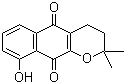 9-羟基-alpha-拉杷醌分子结构 (CAS 22333-58-0)